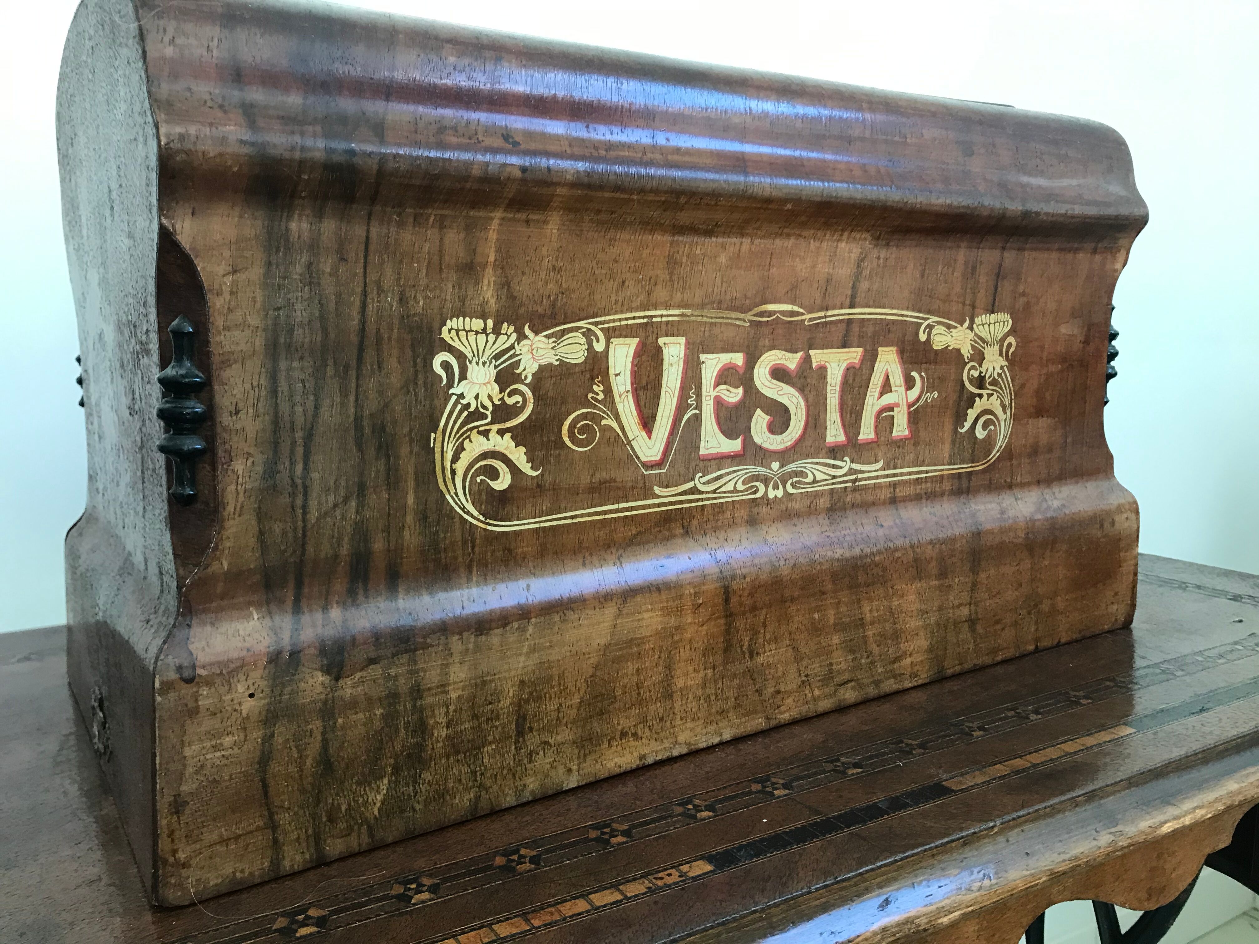 Former vesta sewing machine
