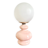 Lampe rose vintage