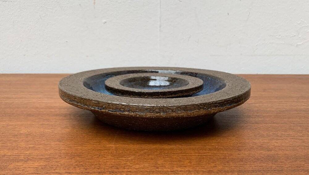 Vintage ceramic bowls from the Danish studio Michael Andersen, Bornholm, 1960s, set of 2.