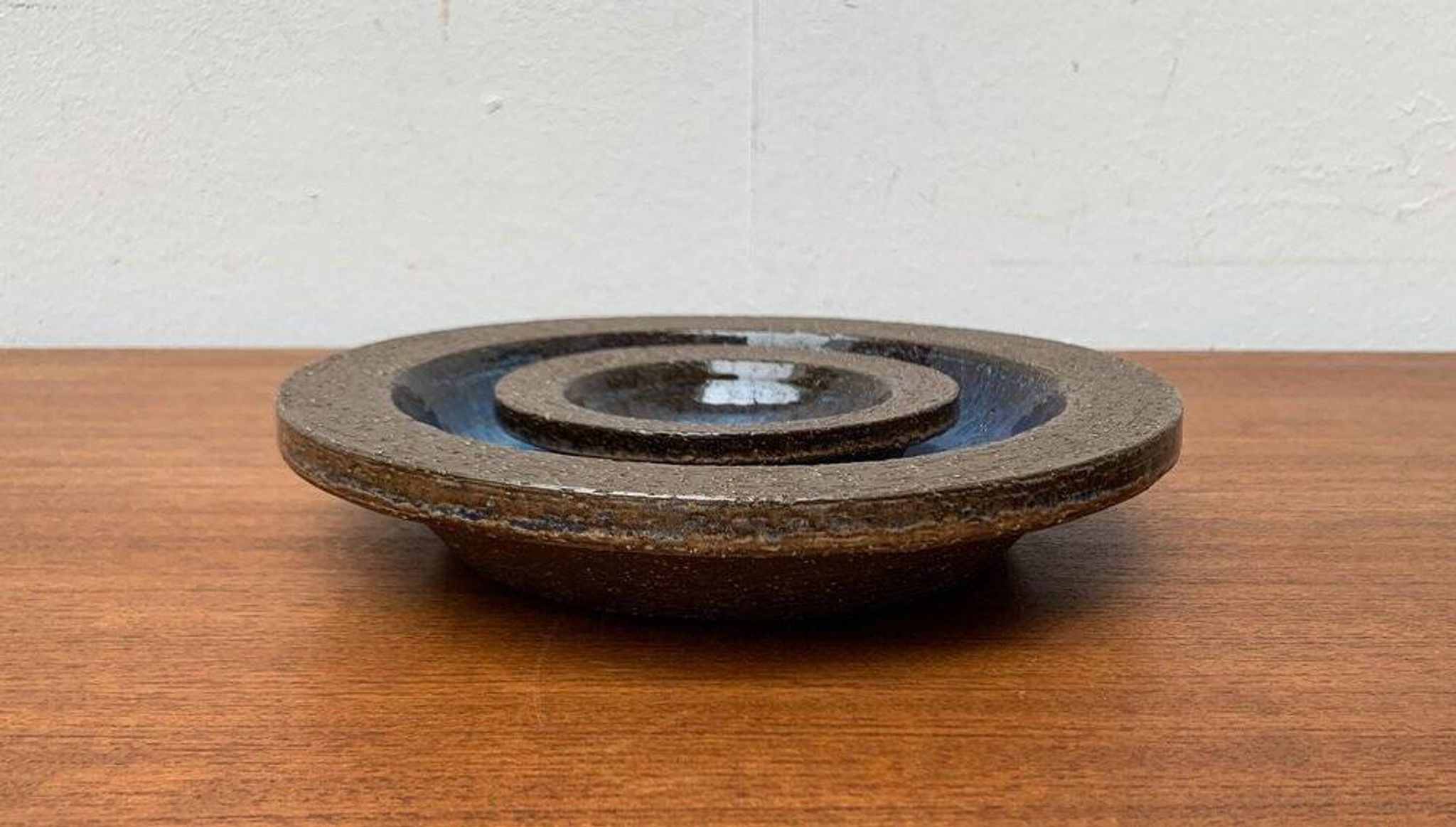 Vintage ceramic bowls from the Danish studio Michael Andersen, Bornholm, 1960s, set of 2.