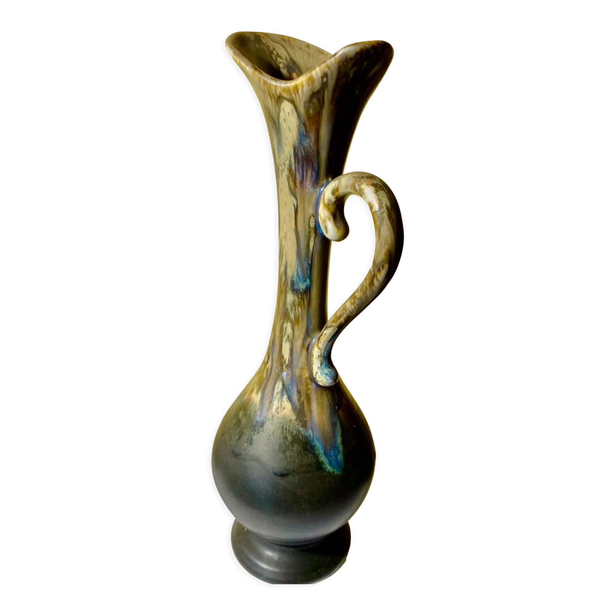 Pitcher art deco signature Rhoda numbered 523