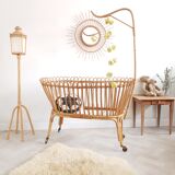 Rattan bed