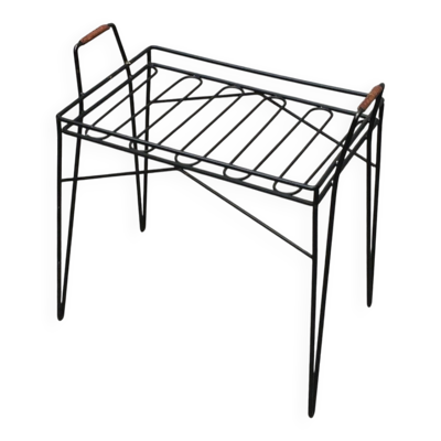 Table d'appoint Plateau d'époque du milieu du siècle