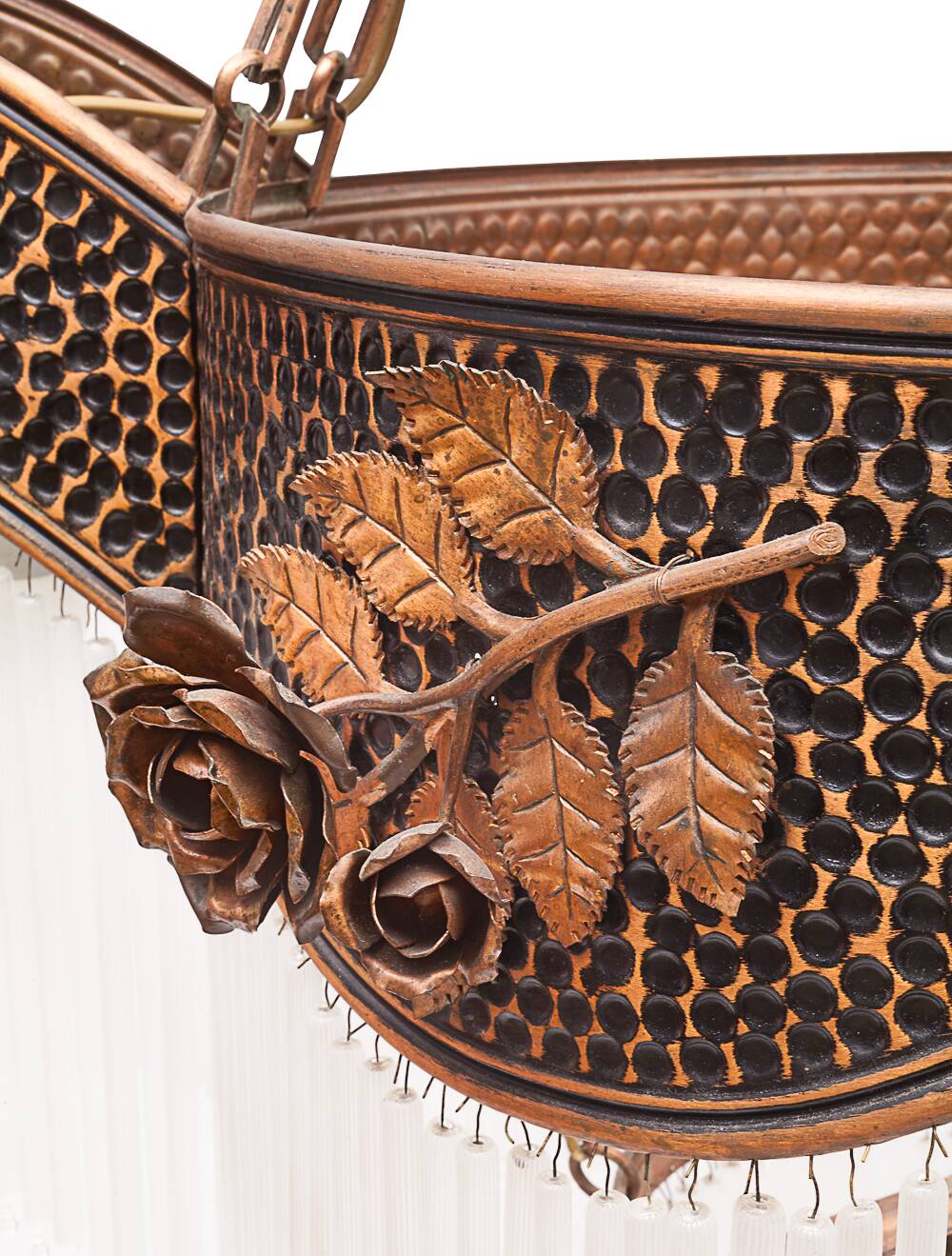 Grand lustre Art Déco