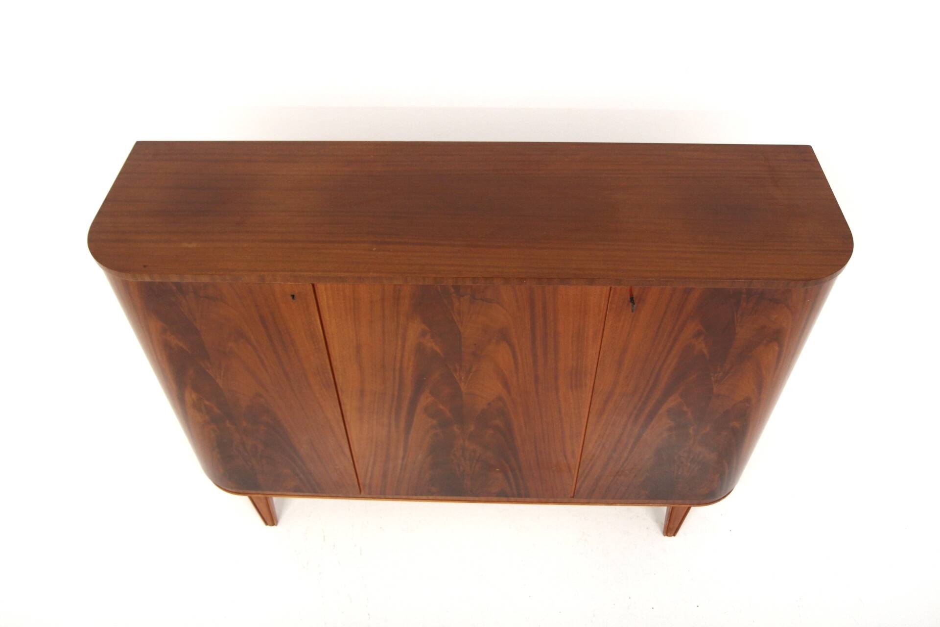 Scandinavian enfilade in mahogany, Swedish modern, Sweden, 1940.