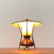 Small tripod table lamp in copper, 1950s.