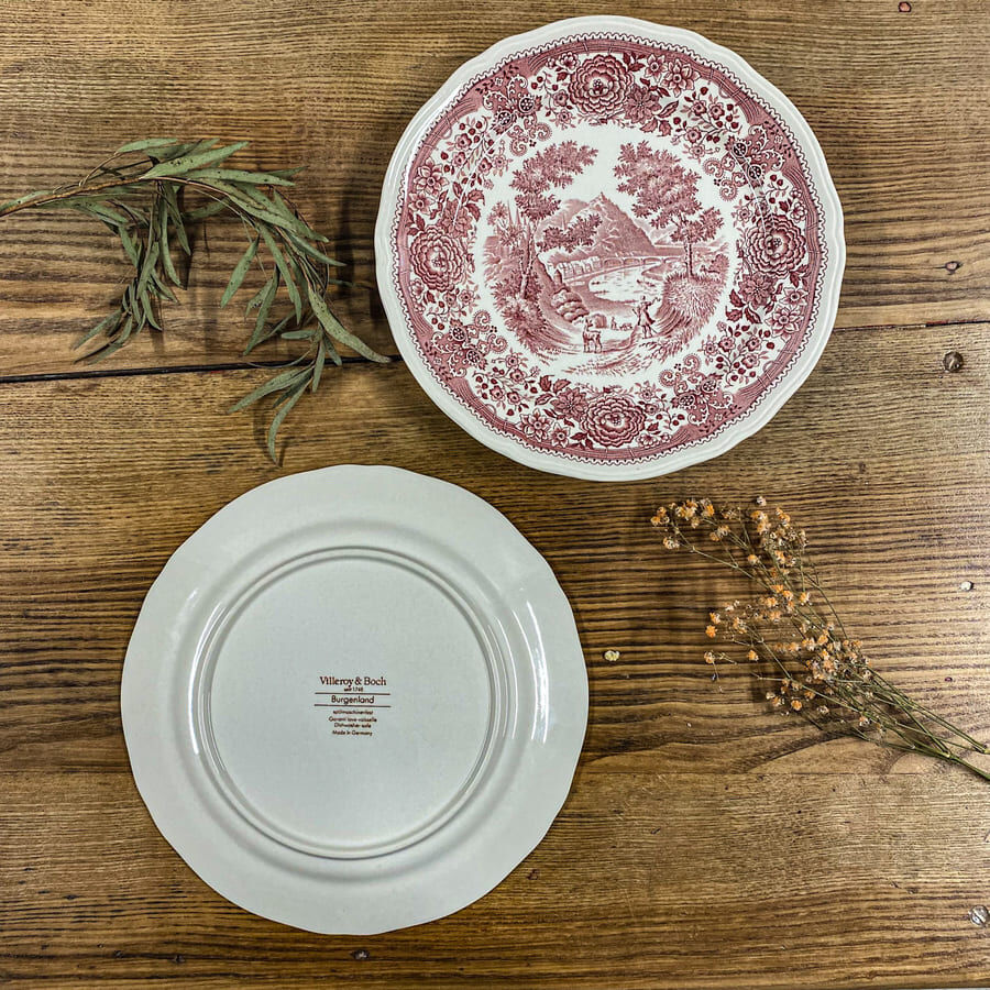 Villeroy and Boch plates