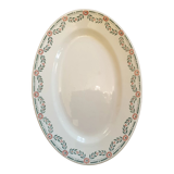 Terre de Fer oval serving dish