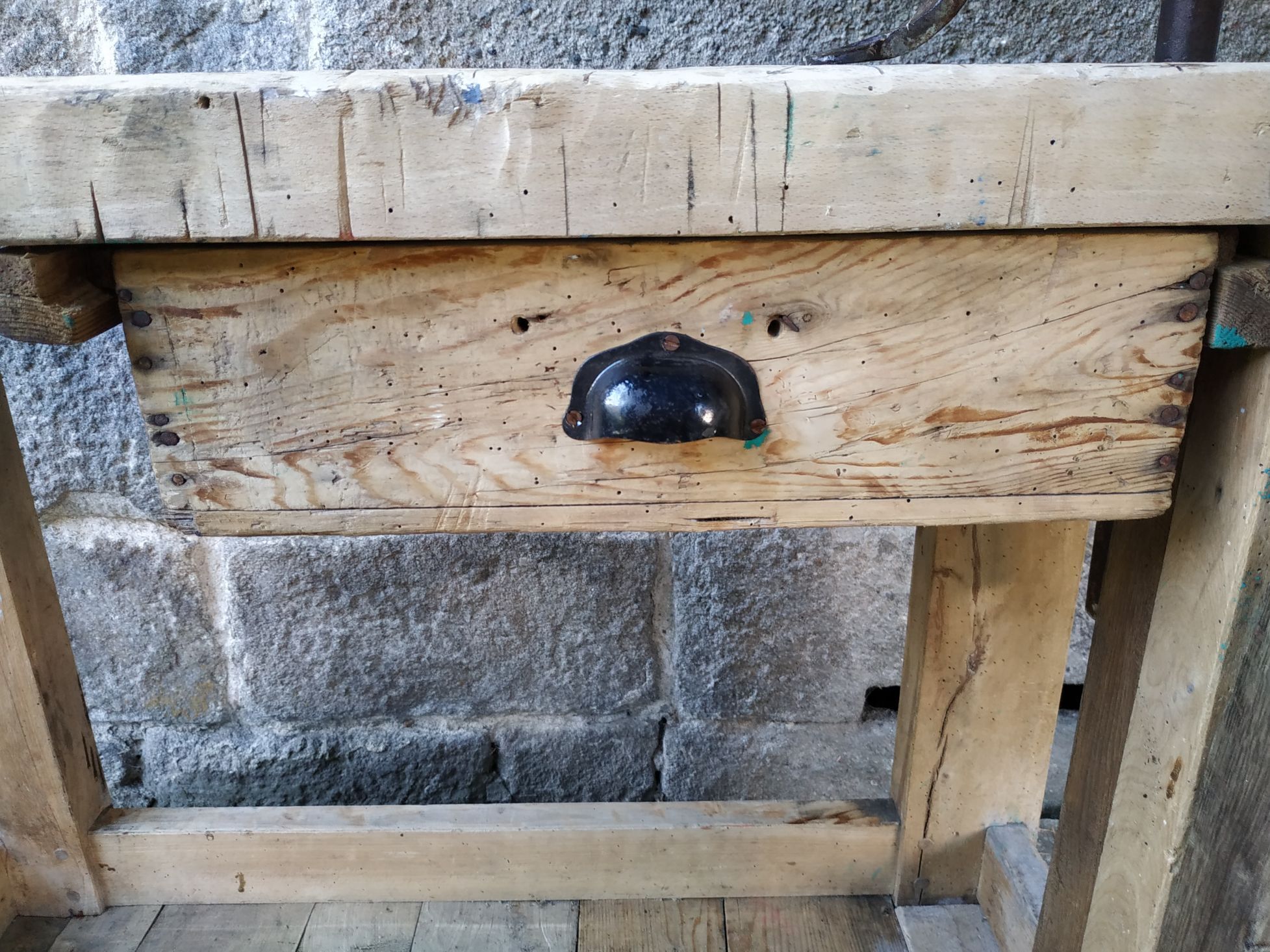 Old workbench 140 cm