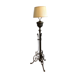Lampadaire en bronze - lampe massif