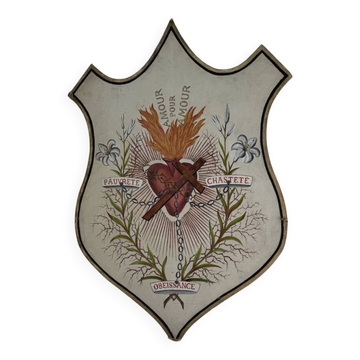 Coat of arms Sacred Heart Church XL