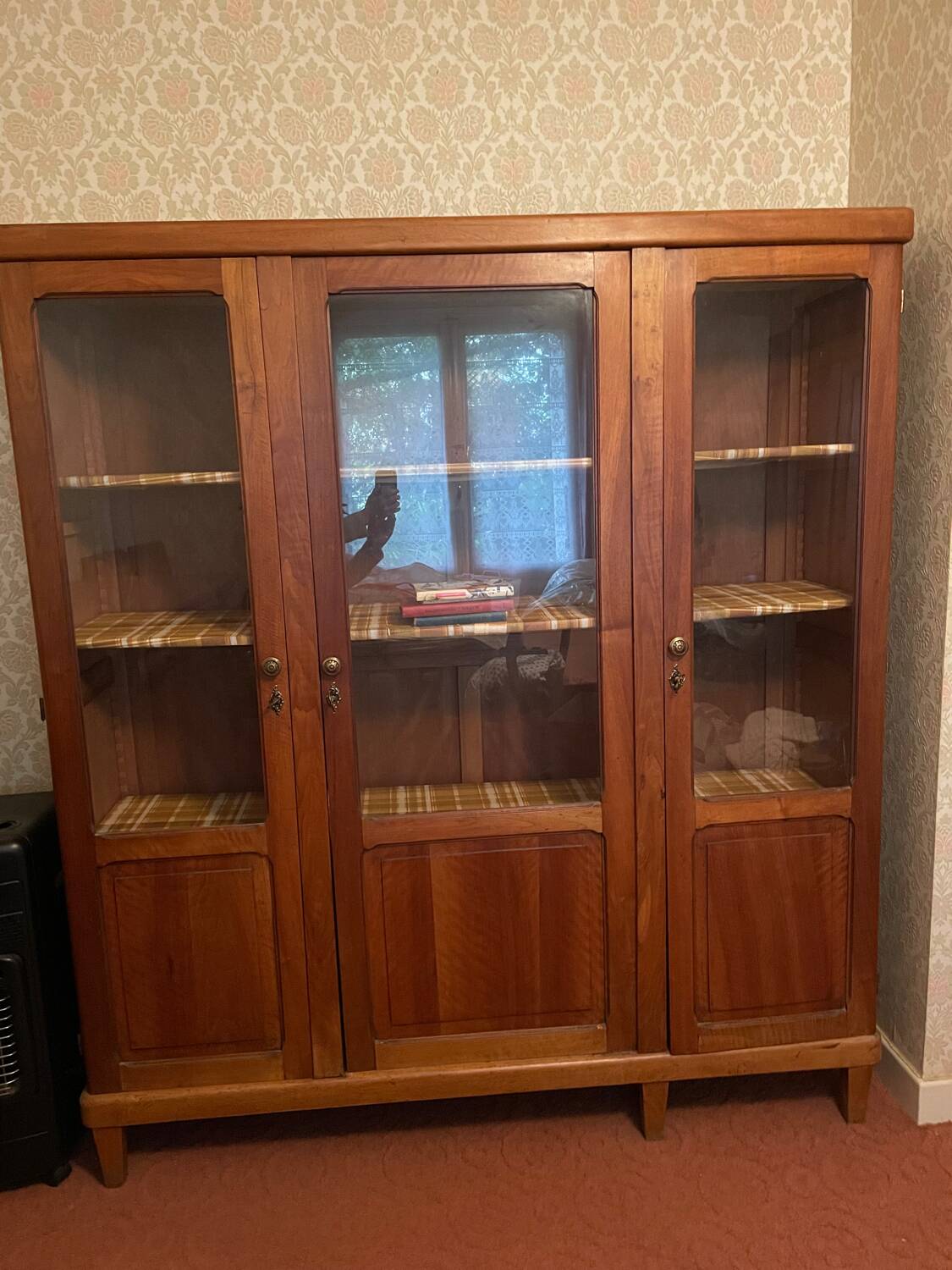 Armoire portes vitrées  vintage
