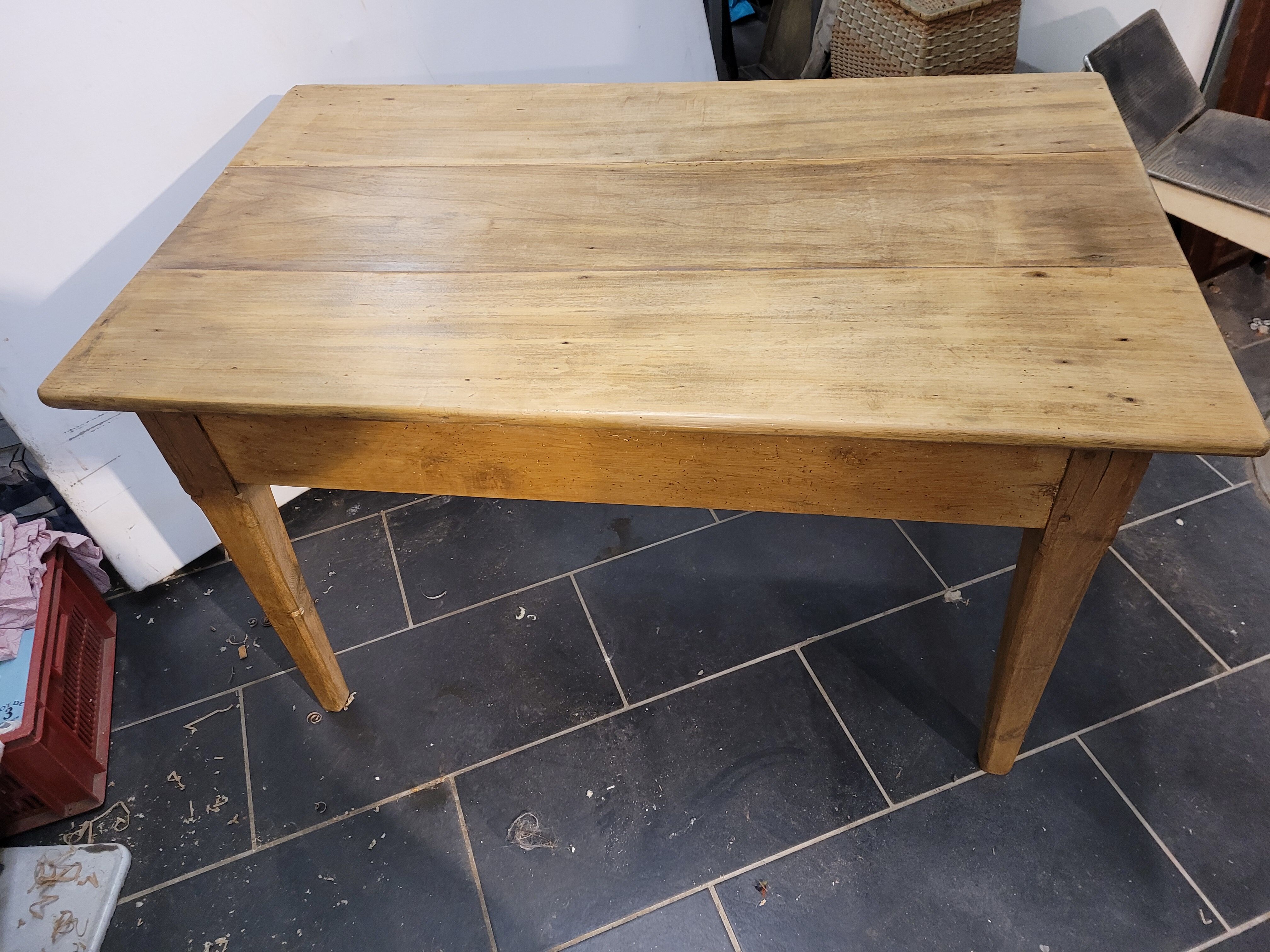 Old farmhouse table
