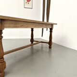 Oak and cherry table – 1970s