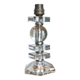 Art Deco crystal table lamp attributed to Adnet for Baccarat - 1940