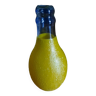 XXL Orangina Lampe en verre Publicitaire Bouteille Lampe Limonade Jaune années 70s -80 s vintage