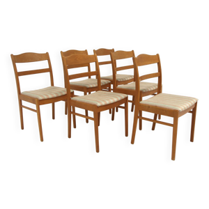 set de 6 chaises scandinave - 1950