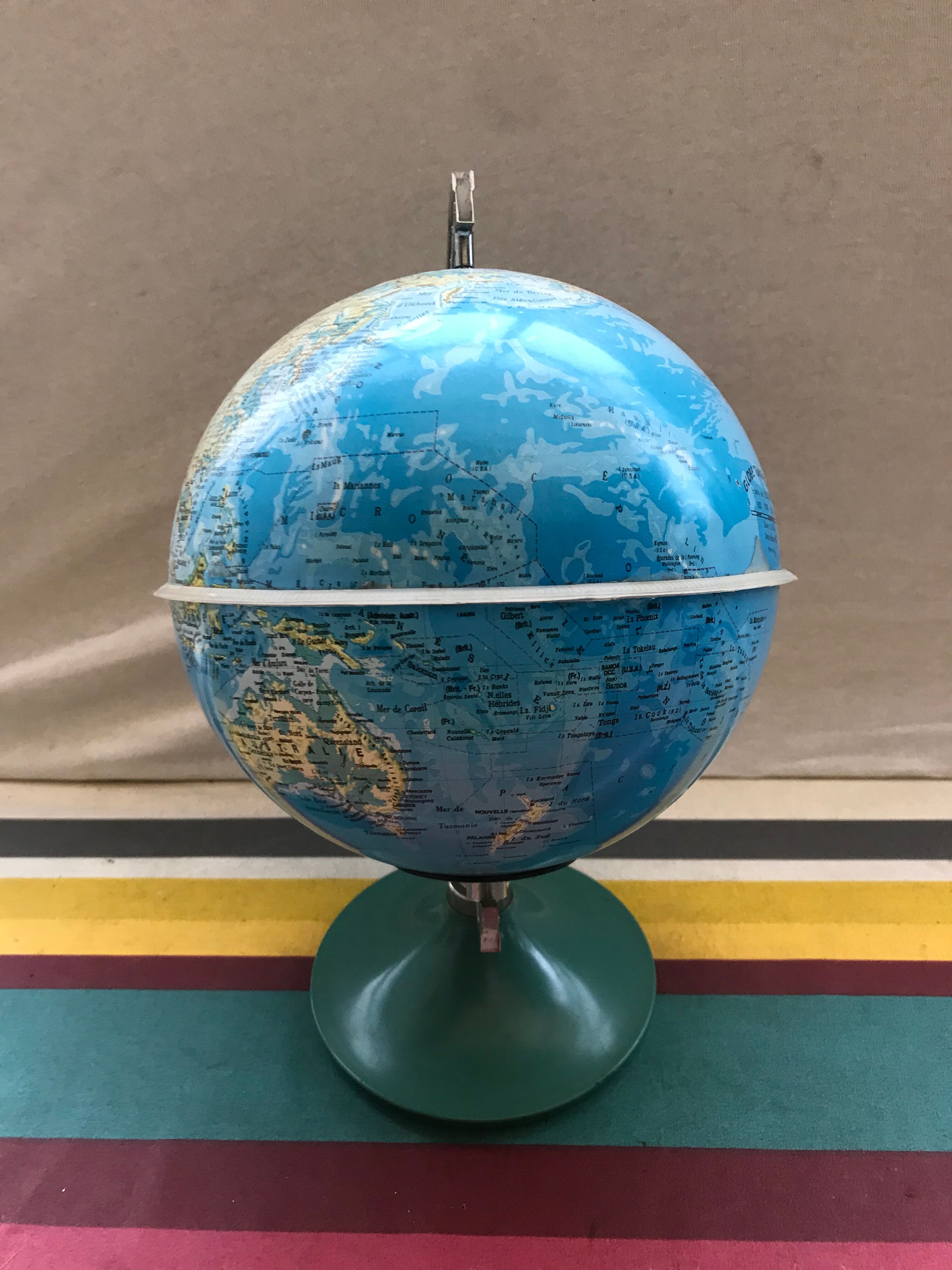Former earth globe