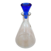 Art Deco Handblown Glass Decanter