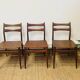 3 Scandinavian teak chairs by Niels Otto Møller