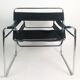 Pair of "vassily" model armchairs Marcel Breuer 1980