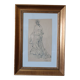 Ink painting on paper Pio Joris (Rome, June 8, 1843 – Rome, March 6, 1921)