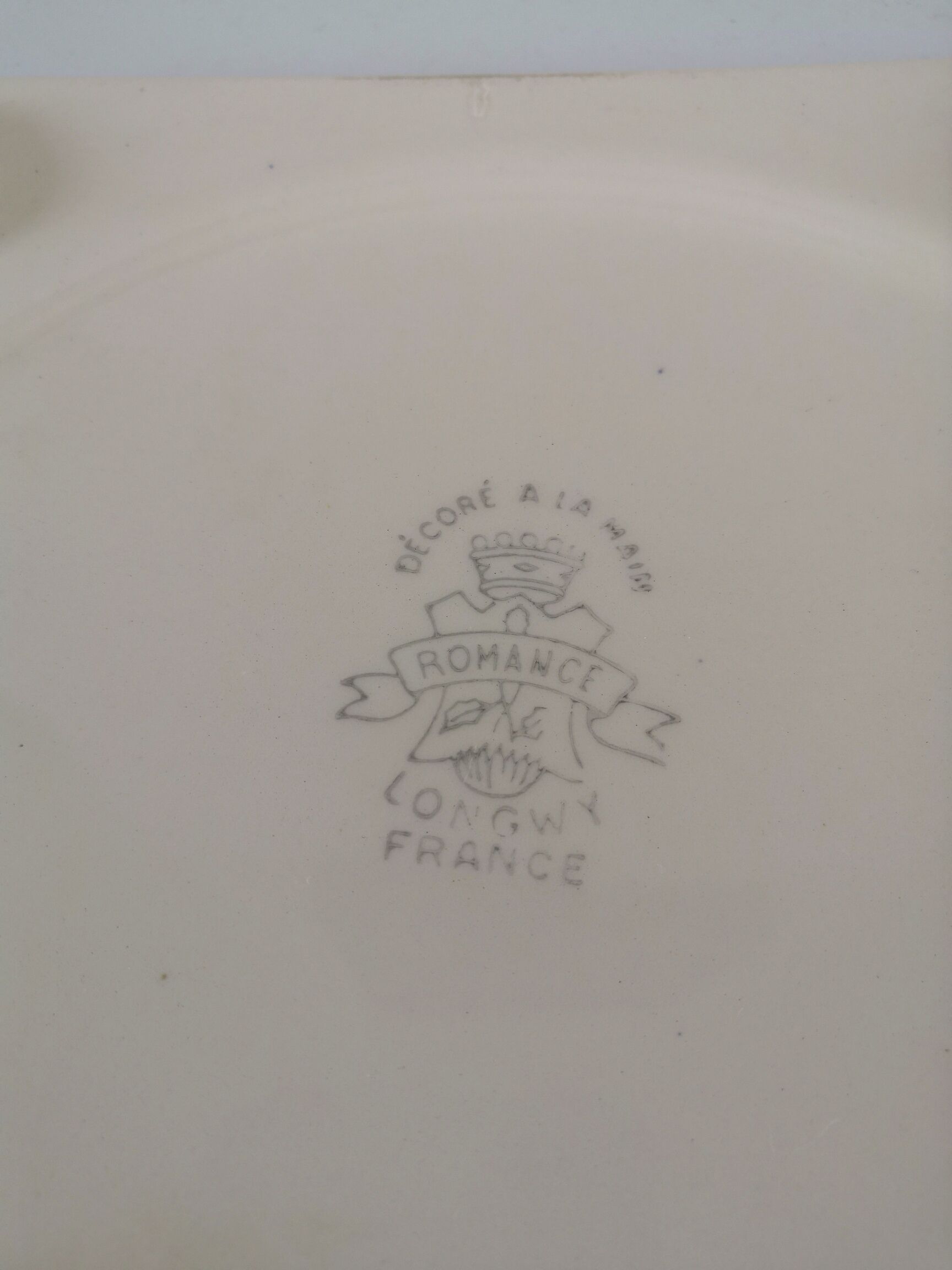 Ceramic Longwy design 60s