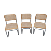 Set of 3 chairs B32 by Marcel Breuer