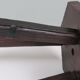 Rustic Spanish stool in solid wood – Handcrafted – 20th century