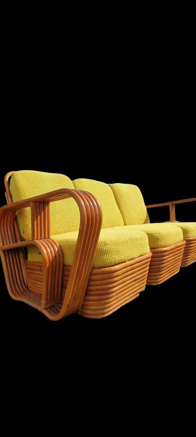 complete vintage pretzel living room