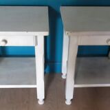 Pair of bedside tables, or sofa ends.