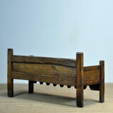 Antique walnut bench, Southern France / Northern Spain, 17th–18th century