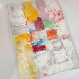 Original painting Abstract art cityscape