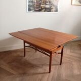 Coffee table with modular system by Folke Ohlsson