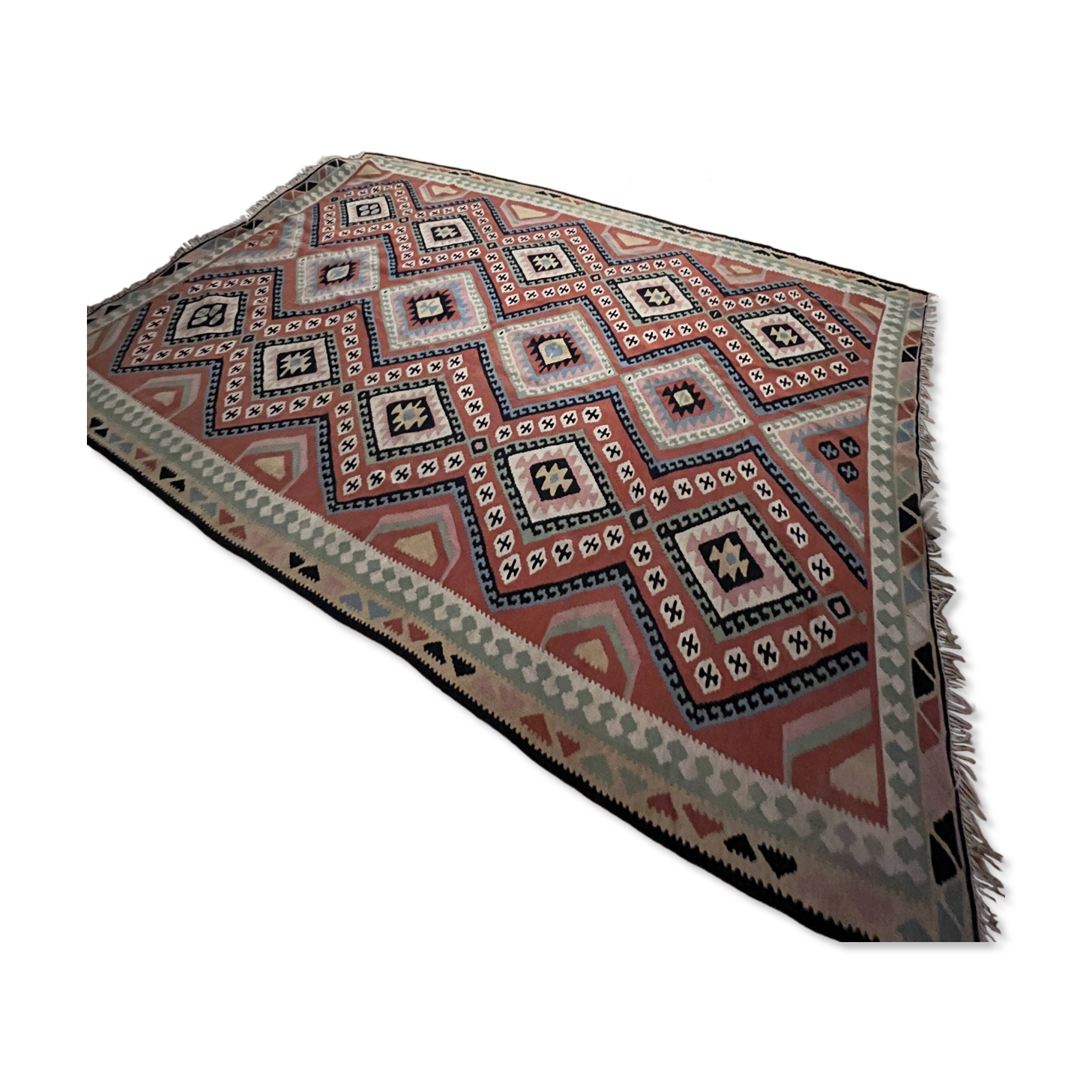 Tapis Kilim afghan artisanal