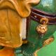 Foo dog garden pedestals or seats, Italy, mid-century