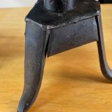 Pair of brutalist candlesticks