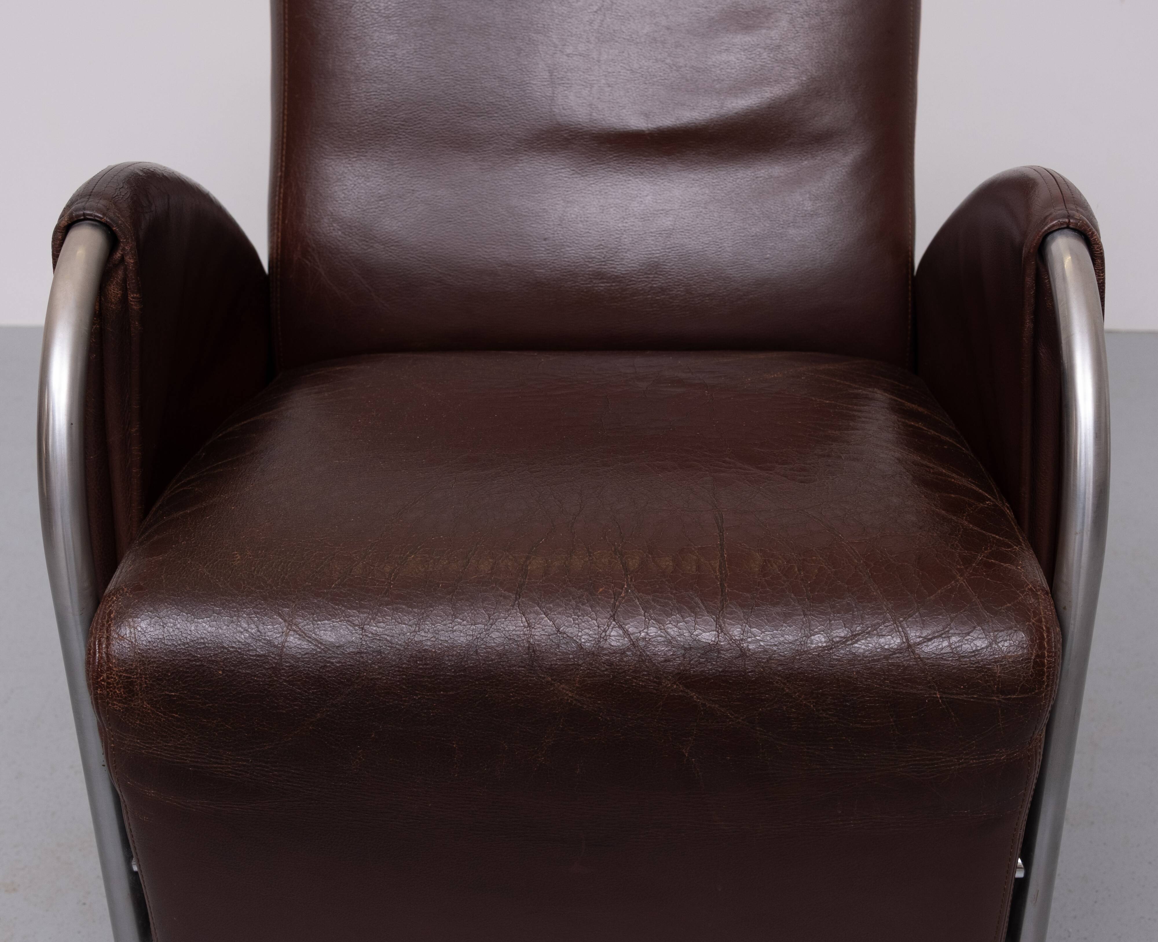 Art Deco lounge chair Design Jan des Bouvrie for Gelderland
