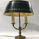 Bronze bouillotte lamp