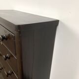 Dark antique chest of drawers