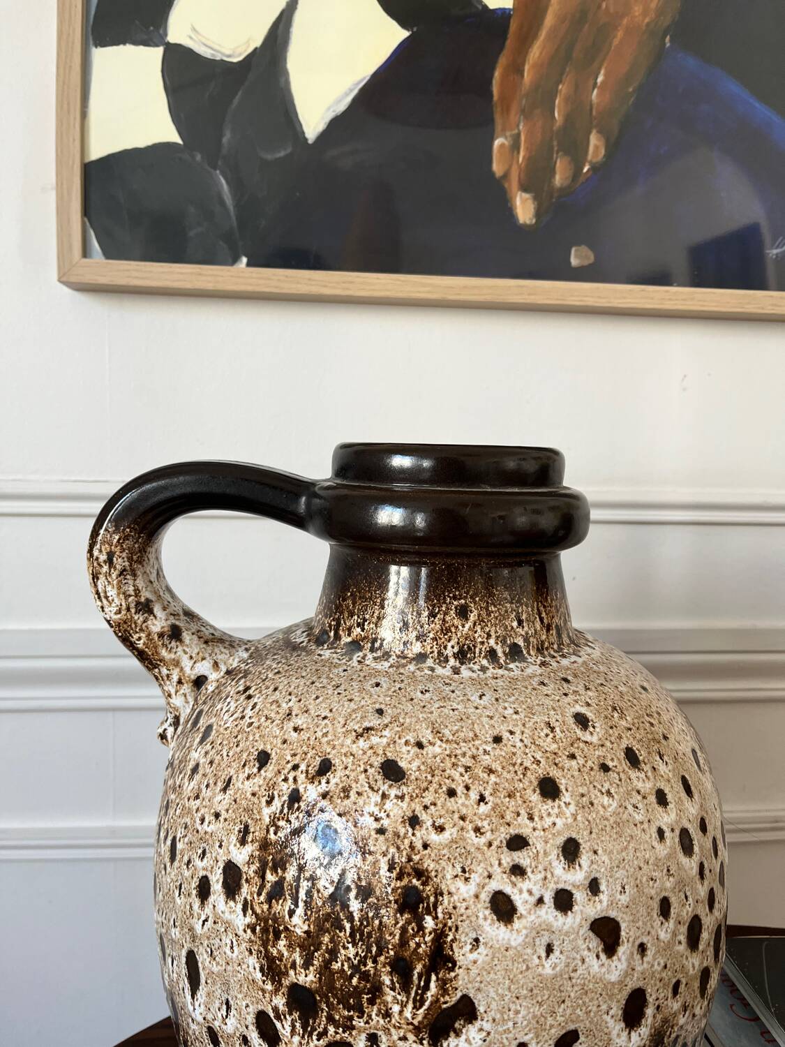 Vase XXL West Germany Fat Lava