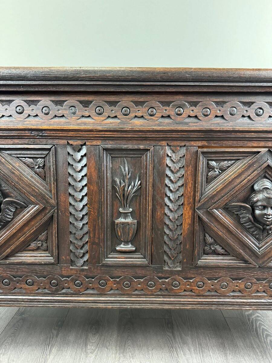 Antique Neo-Renaissance chest, 19th century