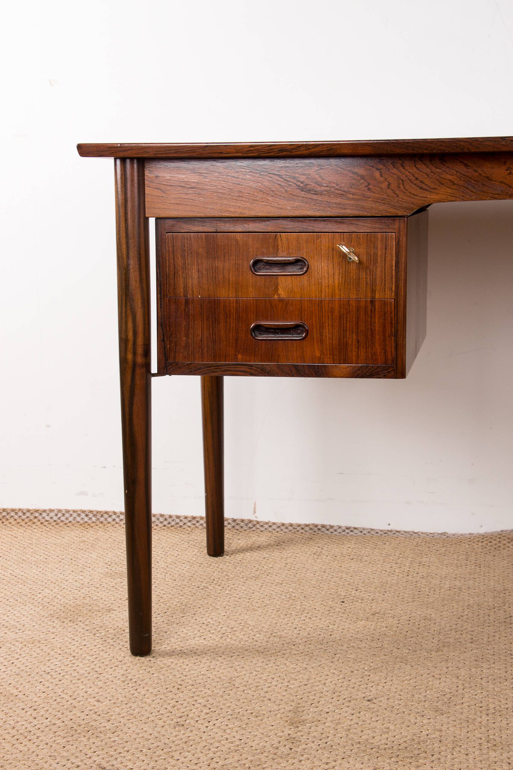 Danish Rosewood Desk by Arne Vodder 1960.
