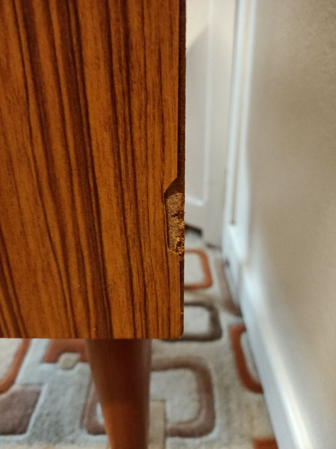 Vintage bedside table