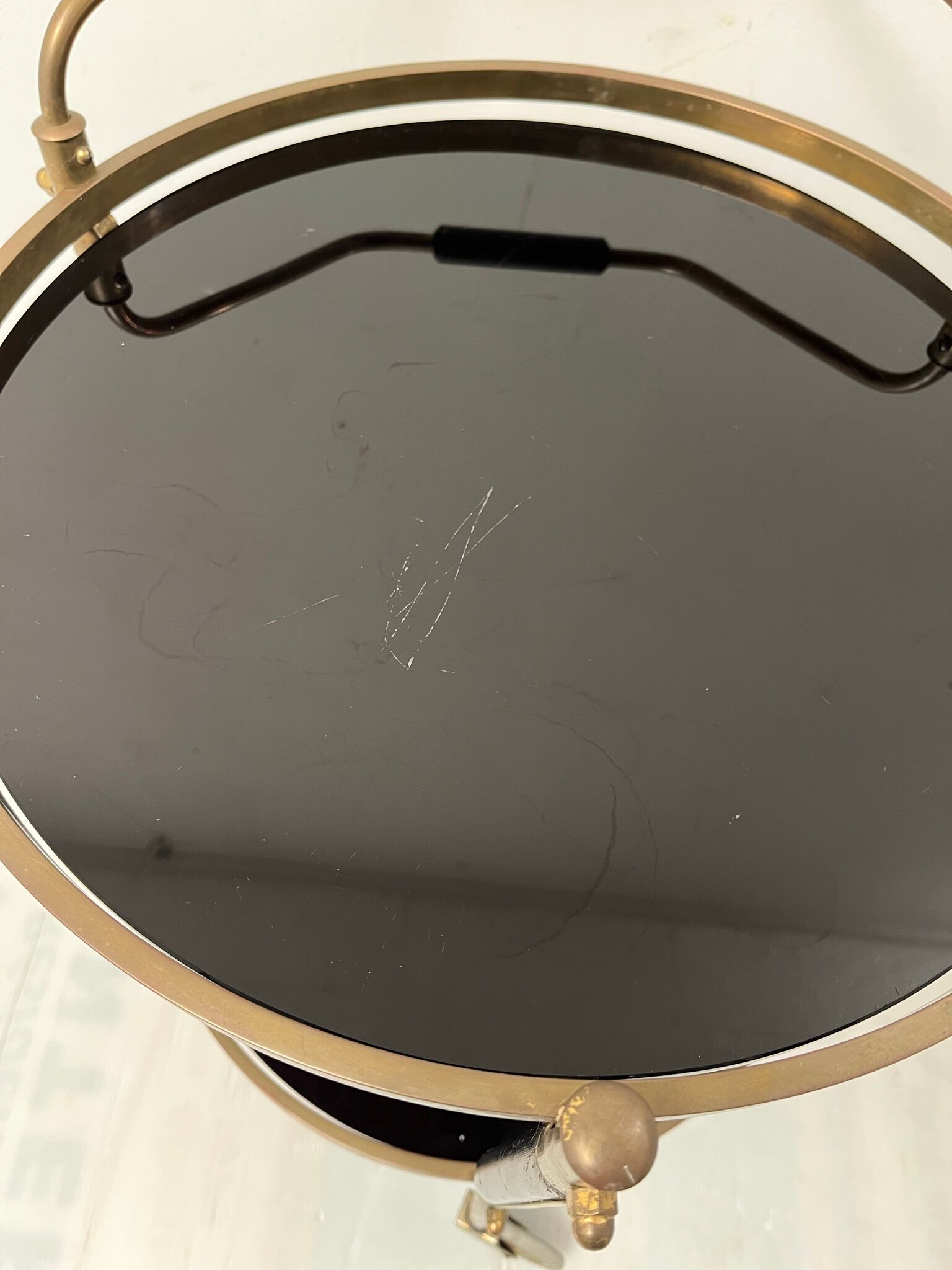 Service bar trolley from the 50s