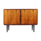 Vintage Danish retro TV furniture down in rosewood 50s