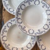 Luneville soup plates 1890