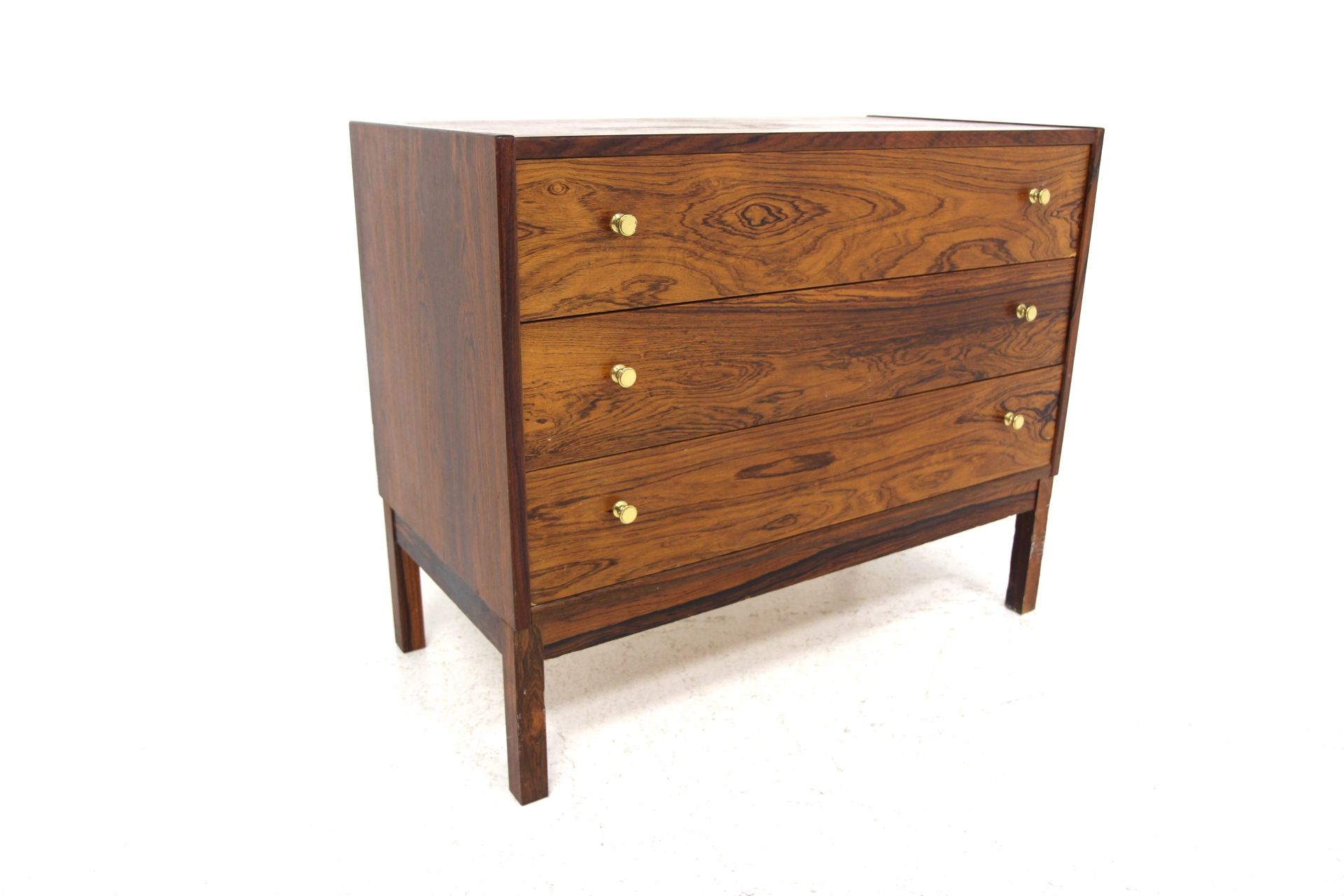 Scandinavian rosewood chest of drawers Sweden 1960
