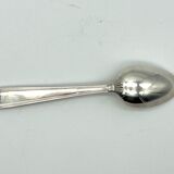 Ercuis 12 spoons soup model carthage silver metal art deco in a case