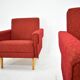 Paire de fauteuils des années 1950, Tchécoslovaquie